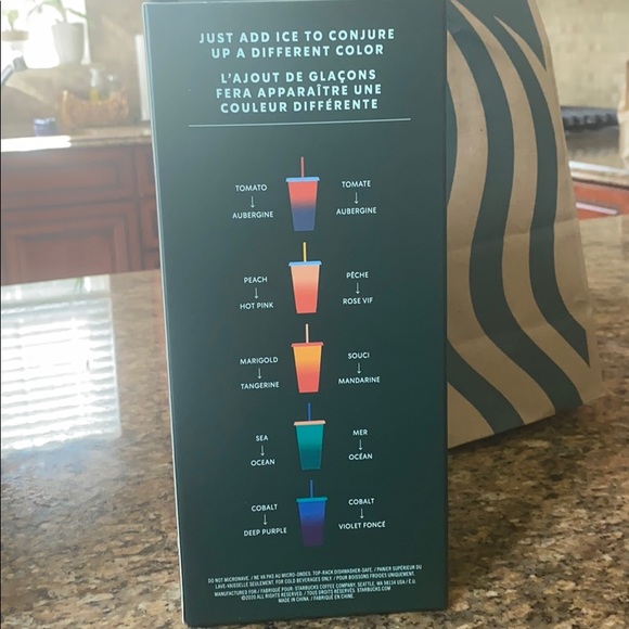 Limited Edition Starbucks Color Changing Pride Cup - Picture 2 of 2